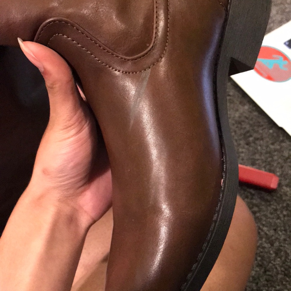 Brown Knee High Boots - Picture 3 of 3